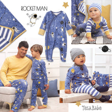 Load image into Gallery viewer, Tesa Babe - Baby Boy's Rocketman Bamboo Romper