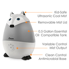 Load image into Gallery viewer, Crane Baby - Adorable - Mini Fox - Cool Mist Humidifier