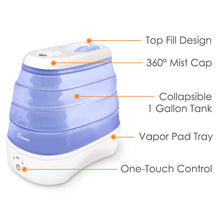 Load image into Gallery viewer, Crane Baby - Crane Collapsible Humidifier, 1 Gallon, Cool Mist