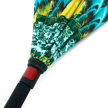 Load image into Gallery viewer, Selini New York - Peacock Double Layer Inverted Umbrella