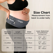 Load image into Gallery viewer, KeaBabies Ease Maternity Support Belt: Your Uplifting Companion in Mystic Grey or Black