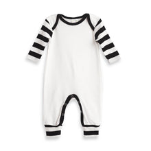 Load image into Gallery viewer, Tesa Babe - Newborn Baby Boy's Stripe Sleeves Cotton Romper