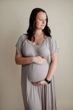 Load image into Gallery viewer, Three Little Tots Maternity Mommy Labor and Delivery/Nursing Gown - Comfortable and Functional