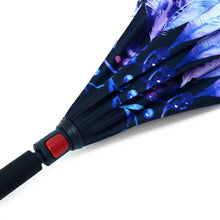 Load image into Gallery viewer, Selini New York - Feather Double Layer Inverted Umbrella