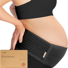 Load image into Gallery viewer, KeaBabies Ease Maternity Support Belt: Your Uplifting Companion in Mystic Grey or Black