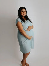 Load image into Gallery viewer, Three Little Tots Maternity Mommy Labor and Delivery/Nursing Gown - Comfortable and Functional
