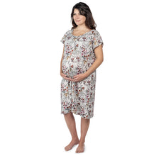 Load image into Gallery viewer, Three Little Tots Maternity Mommy Labor and Delivery/Nursing Gown - Comfortable and Functional