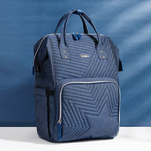 Load image into Gallery viewer, Quilted Diaper Baby Backpack