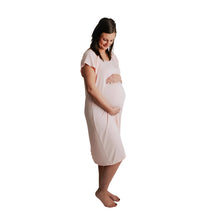 Load image into Gallery viewer, Three Little Tots Maternity Mommy Labor and Delivery/Nursing Gown - Comfortable and Functional