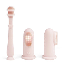 Load image into Gallery viewer, Baby Finger Toothbrush & Tongue Cleaner Oral Set 3m+ | Start Healthy Oral Care Early