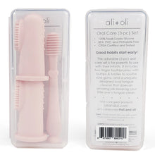 Load image into Gallery viewer, Baby Finger Toothbrush & Tongue Cleaner Oral Set 3m+ | Start Healthy Oral Care Early