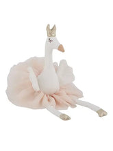 Load image into Gallery viewer, Adorable Nursery Companions - Swan, Pink Rabbit, Ballerina, and Flamingo Doll Options