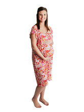 Load image into Gallery viewer, Three Little Tots Maternity Mommy Labor and Delivery/Nursing Gown - Comfortable and Functional