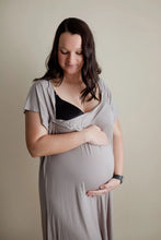 Load image into Gallery viewer, Three Little Tots Maternity Mommy Labor and Delivery/Nursing Gown - Comfortable and Functional