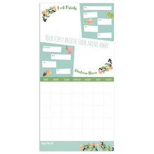 Load image into Gallery viewer, Baby's First Year Floral Open Dated Wall Calendar