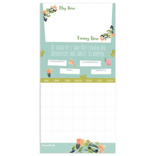 Load image into Gallery viewer, Baby's First Year Floral Open Dated Wall Calendar