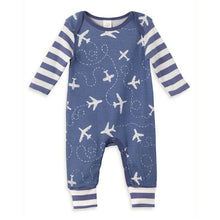 Load image into Gallery viewer, Tesa Babe - Baby Boy's Airplanes Cotton Romper