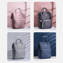 Load image into Gallery viewer, Quilted Diaper Baby Backpack
