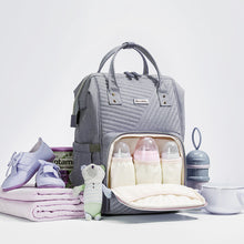 Load image into Gallery viewer, Quilted Diaper Baby Backpack