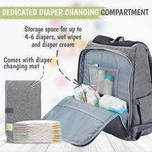 Load image into Gallery viewer, Explorer Large Diaper Backpack