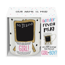 Load image into Gallery viewer, Heat Reveal It's a Girl or It's a Boy! Mug by Our Name Is Mud
