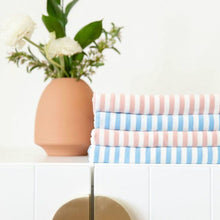 Load image into Gallery viewer, Premium Striped Unisex Swaddles with Beanie | Cozy Sleep Companions for Your Little One