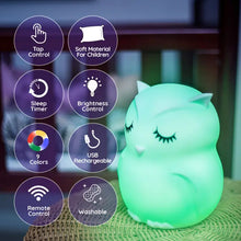 Load image into Gallery viewer, Lumipets® LED Nature's Creatures Night Light w/ Remote