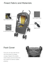 Load image into Gallery viewer, Elegance Plus Stroller Weather Shield by Manito