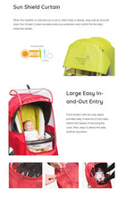 Load image into Gallery viewer, Elegance Plus Stroller Weather Shield by Manito
