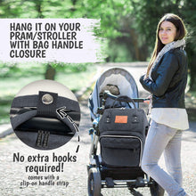 Load image into Gallery viewer, Original Diaper Bag Backpack (Mystic Gray)