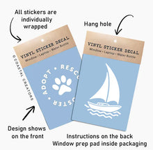Load image into Gallery viewer, Mom Life Vinyl Window Sticker Decal (White) - Three Options