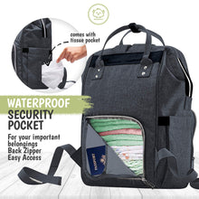 Load image into Gallery viewer, Original Diaper Bag Backpack (Mystic Gray)