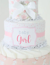 Load image into Gallery viewer, The Baby Blossom Company Diaper Cake: The Perfect Baby Shower Must-Have