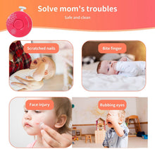 Load image into Gallery viewer, Electric Baby Nail Trimmer Nail Polisher Infant Manicure Scissors