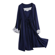 Load image into Gallery viewer, Pampered Mom Maternity Sleepwear (Gown and Robe)