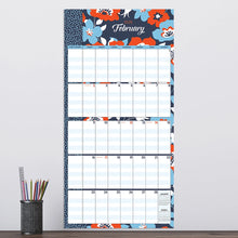 Load image into Gallery viewer, 2025 Mom’s Manager Wall Calendar – Family Organizer with Space for Up to 7 Members
