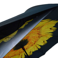 Load image into Gallery viewer, Selini New York - Yellow Flower Double Layer Inverted Umbrella

