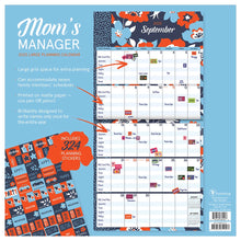 Load image into Gallery viewer, 2025 Mom’s Manager Wall Calendar – Family Organizer with Space for Up to 7 Members
