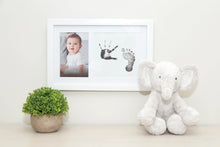 Load image into Gallery viewer, Baby&#39;s Print Frame &amp; Ink Kit, White, by Little Pear
