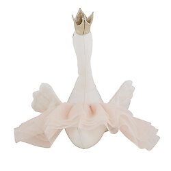 Adorable Nursery Companions - Swan, Pink Rabbit, Ballerina, and Flamingo Doll Options