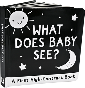 What Does Baby See? A High-Contrast Board Book