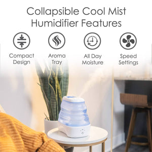 Crane Baby - Crane Collapsible Humidifier, 1 Gallon, Cool Mist