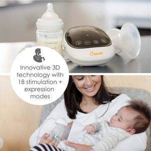 Crane Baby - Rechargeable Breast Pump - Select