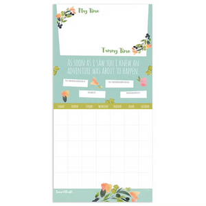 Baby's First Year Floral Open Dated Wall Calendar