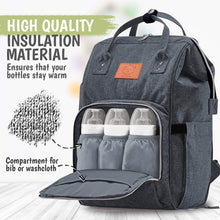 Load image into Gallery viewer, Original Diaper Bag Backpack (Mystic Gray)
