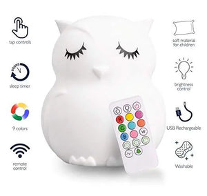 Lumipets® LED Nature's Creatures Night Light w/ Remote