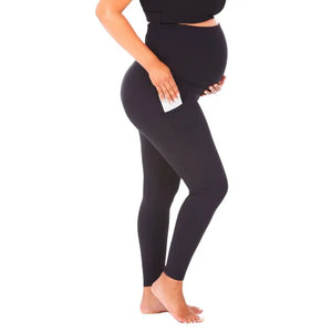 Premium Luxe Maternity Leggings 2.0 - Black by Love and Fit