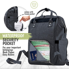 Load image into Gallery viewer, Original Diaper Bag Backpack (Mystic Gray)
