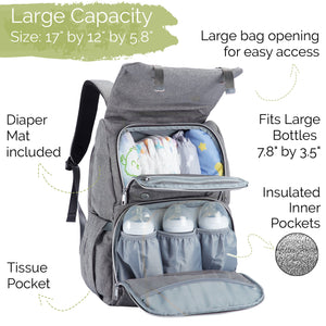 Explorer Large Diaper Backpack