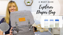 Load image into Gallery viewer, Explorer Large Diaper Backpack
